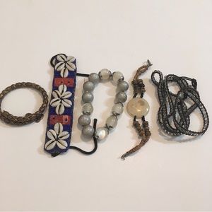 Lot of 5 bracelets arm party